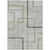 10' X 14' Green And Charcoal Geometric Washable Indoor Outdoor Area Rug 10' X 14' Green And Charcoal Geometric Washable Indoor Outdoor Area Rug