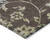9' X 12' Chocolate Sky Blue And Artichoke Green Floral Washable Indoor Outdoor Area Rug 9' X 12' Chocolate Sky Blue And Artichoke Green Floral Washable Indoor Outdoor Area Rug