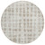 8' Ivory And Beige Round Abstract Washable Indoor Outdoor Area Rug 8' Ivory And Beige Round Abstract Washable Indoor Outdoor Area Rug