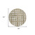 8' Taupe And Ivory Round Abstract Washable Indoor Outdoor Area Rug 8' Taupe And Ivory Round Abstract Washable Indoor Outdoor Area Rug