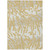 5' X 8' Gold Gray And Ivory Animal Print Washable Indoor Outdoor Area Rug 5' X 8' Gold Gray And Ivory Animal Print Washable Indoor Outdoor Area Rug