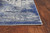 8' X 10' Blue Ivory And Gray Abstract Shag Area Rug