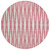 8' Blush And Ivory Round Geometric Washable Indoor Outdoor Area Rug 8' Blush And Ivory Round Geometric Washable Indoor Outdoor Area Rug