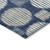 9' X 12' Navy Blue And Ivory Geometric Washable Indoor Outdoor Area Rug 9' X 12' Navy Blue And Ivory Geometric Washable Indoor Outdoor Area Rug