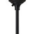 71" Black And White With White Plastic Shade 71" Black And White With White Plastic Shade