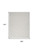 9' X 12' Grey Floral Stain Resistant Non Skid Area Rug