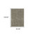8' X 11' Gray Geometric Power Loom Area Rug
