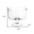 10" Clear Mouth Blown Crystal Round Trifle Bowl 10" Clear Mouth Blown Crystal Round Trifle Bowl