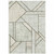 10' X 13' Gray And Ivory Geometric Power Loom Area Rug 10' X 13' Gray And Ivory Geometric Power Loom Area Rug