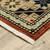 2' X 6' Red Gold Blue Brown Oriental Power Loom Stain Resistant Runner Rug With Fringe 2' X 6' Red Gold Blue Brown Oriental Power Loom Stain Resistant Runner Rug With Fringe