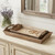 Set Of 2 Natural Brown Wood With Grains And Knots Highlight Trays Set Of 2 Natural Brown Wood With Grains And Knots Highlight Trays