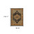 7' X 10' Black and Gold Oriental Power Loom Area Rug 7' X 10' Black and Gold Oriental Power Loom Area Rug