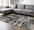 10' X 13' Gray and Black Geometric Power Loom Area Rug 10' X 13' Gray and Black Geometric Power Loom Area Rug