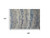 10' X 14' Blue Gray And Orange Abstract Power Loom Stain Resistant Area Rug