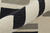 2' X 3' Ivory Black And Gray Wool Abstract Hand Tufted Area Rug