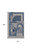 10' X 14' Blue Ivory And Gray Wool Striped Tufted Handmade Area Rug