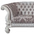 76" Ivory And Off White Velvet Loveseat and Toss Pillows 76" Ivory And Off White Velvet Loveseat and Toss Pillows