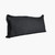 14" X 36" Jet Black 100% Cotton Zippered Pillow