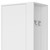 21" White Accent Cabinet With Six Shelves 21" White Accent Cabinet With Six Shelves
