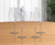 Set of Four Clear Tritan Plastic Stemmed All Purpose Wine Glasses Set of Four Clear Tritan Plastic Stemmed All Purpose Wine Glasses