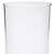 Set of Four Clear Acrylic Stemmed Flutes Set of Four Clear Acrylic Stemmed Flutes