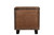 30" Dark Brown Solid Wood Distressed Three Drawer Nightstand 30" Dark Brown Solid Wood Distressed Three Drawer Nightstand