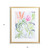 Tropical Blooms II Gold Framed Print Wall Art