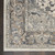 7' X 10' Ivory Floral Power Loom Area Rug