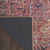 9' X 12' Red Floral Power Loom Distressed Area Rug