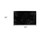 3' X 5' Black Faux Fur Area Rug