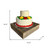Natural Weathered Gray Cake Stand Natural Weathered Gray Cake Stand