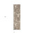 10' Ivory Brown And Green Abstract Runner Rug 10' Ivory Brown And Green Abstract Runner Rug