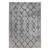 10' Black And Gray Geometric Shag Runner Rug 10' Black And Gray Geometric Shag Runner Rug