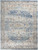 10' X 14' Blue And Ivory Medallion Distressed Area Rug 10' X 14' Blue And Ivory Medallion Distressed Area Rug