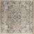 10' Beige and Gray Square Medallion Power Loom Distressed Area Rug 10' Beige and Gray Square Medallion Power Loom Distressed Area Rug