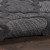 6' X 9' Charcoal And Black Trellis Indoor Outdoor Area Rug