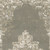 2' X 4' Green And Ivory Medallion Distressed Area Rug