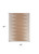5' X 7' Brown Ombre Distressed Non Skid Area Rug