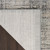 10' Ivory And Blue Geometric Distressed Runner Rug With Fringe
