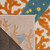 8' X 11' Blue And Yellow Starfish Indoor Outdoor Area Rug