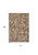 7' X 9' Brown Oriental Non Skid Area Rug