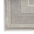 9' X 12' Silver and Ivory Geometric Non Skid Area Rug
