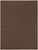 8' X 10' Dark Brown And Brown Geometric Indoor Outdoor Area Rug