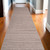 10' Gray Abstract Washable Runner Rug 10' Gray Abstract Washable Runner Rug
