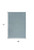 4' X 6' Aqua And Ivory Geometric Indoor Outdoor Area Rug 4' X 6' Aqua And Ivory Geometric Indoor Outdoor Area Rug