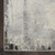 8' Ivory Black and Gray Abstract Non Skid Runner Rug 8' Ivory Black and Gray Abstract Non Skid Runner Rug