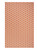 4' X 6' Coral And Ivory Geometric Indoor Outdoor Area Rug 4' X 6' Coral And Ivory Geometric Indoor Outdoor Area Rug