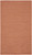 3' X 5' Rust And Ivory Indoor Outdoor Area Rug 3' X 5' Rust And Ivory Indoor Outdoor Area Rug