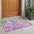 3' X 5' Purple Abstract Washable Non Skid Indoor Outdoor Area Rug 3' X 5' Purple Abstract Washable Non Skid Indoor Outdoor Area Rug