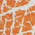 8' Runner Orange and White Abstract Washable Non Skid Indoor Outdoor Runner Rug 8' Runner Orange and White Abstract Washable Non Skid Indoor Outdoor Runner Rug